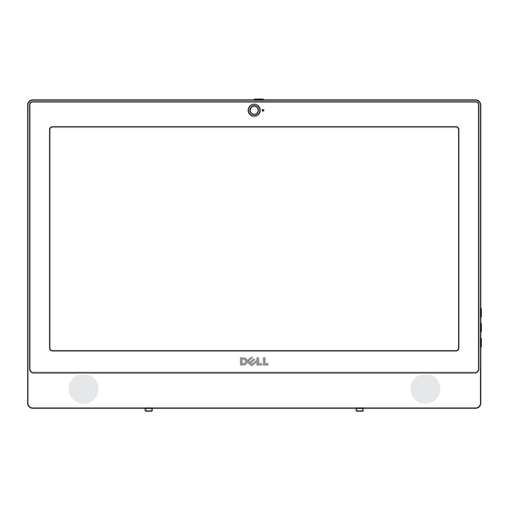 Dell OptiPlex 3050 All-in-One Schnellstart Handbuch