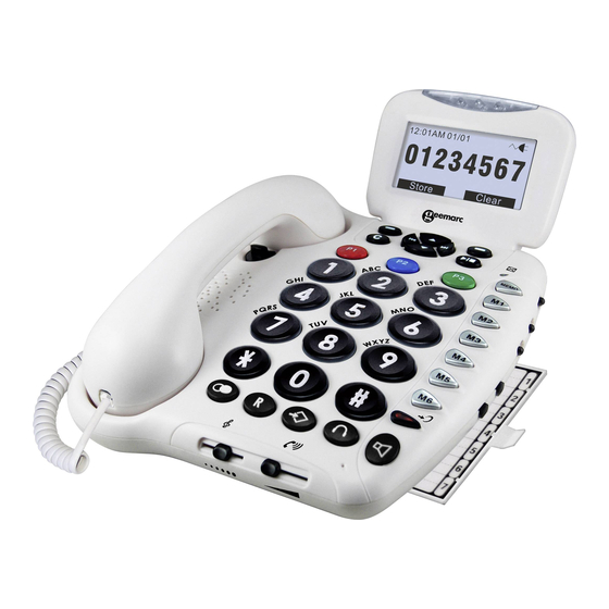Geemarc CL555 Handbücher