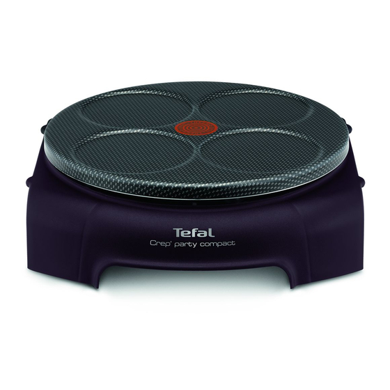 TEFAL Crep'Party Bedienungsanleitung