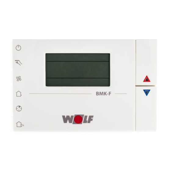 Wolf BMK-F Montageanleitung