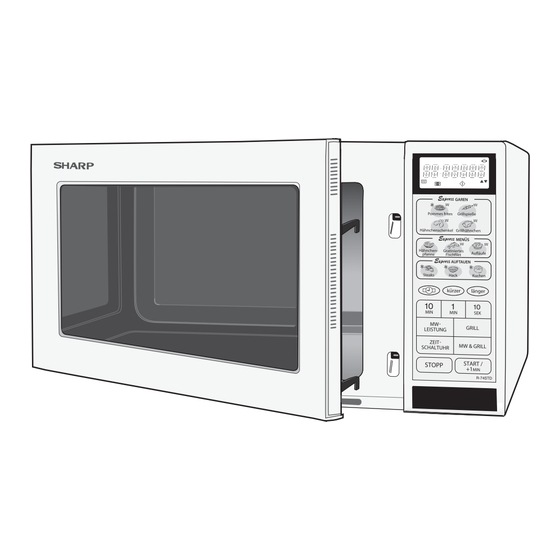 Sharp R-74STD Bedienungsanleitung