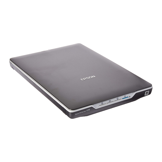 Epson Perfection V19 Installationshandbuch