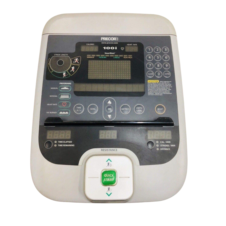 Precor 100i Handbuch