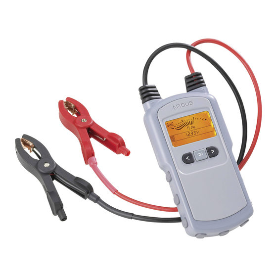 Argus analyzers Benutzerhandbuch