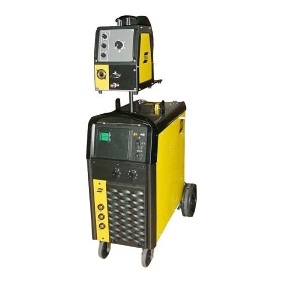 ESAB Origo Mig 410 Betriebsanweisung