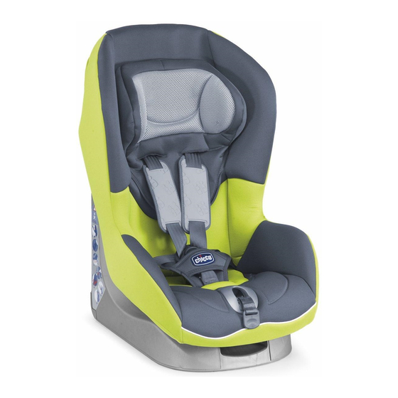 Chicco KEY1 ISOFIX Gebrauchsanleitung