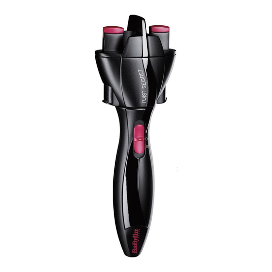 BaByliss Twist Secret TW1100E Bedienungsanleitung