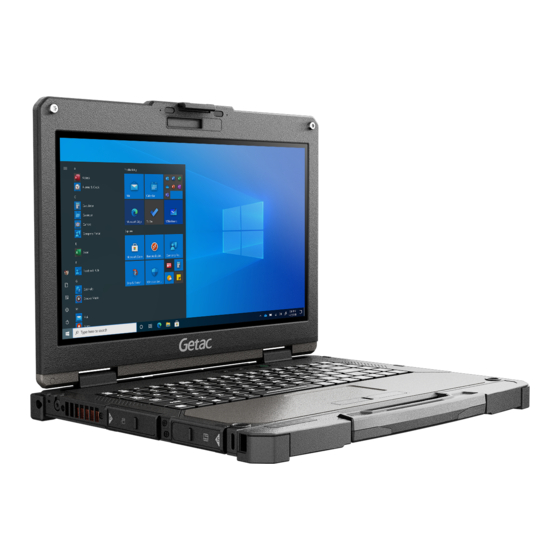 Getac B360 Benutzerhandbuch
