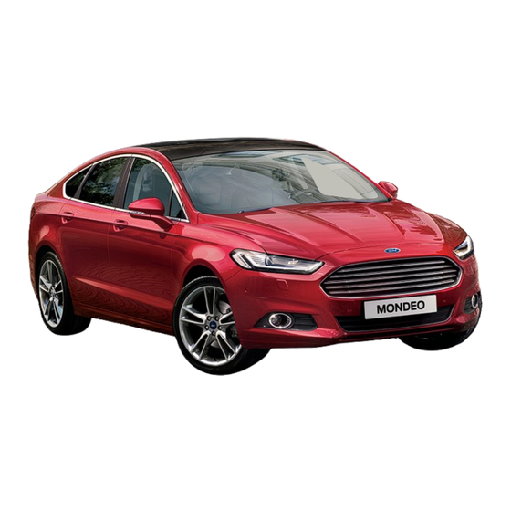 Ford MONDEO Kurzanleitung