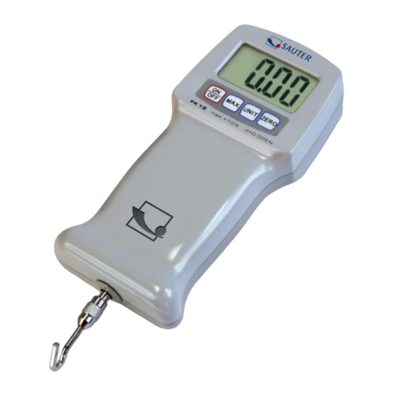 Sauter FK 250 Bedienungsanleitung
