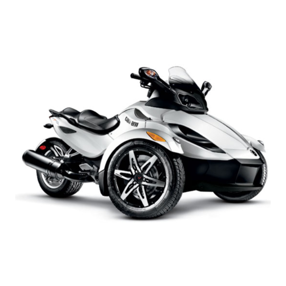 Can-Am Spyder RS Bedienungsanleitung