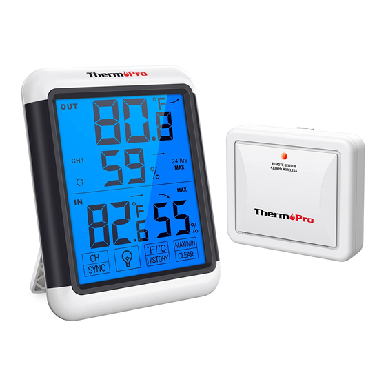 ThermoPro TP-65 Bedienungsanleitung