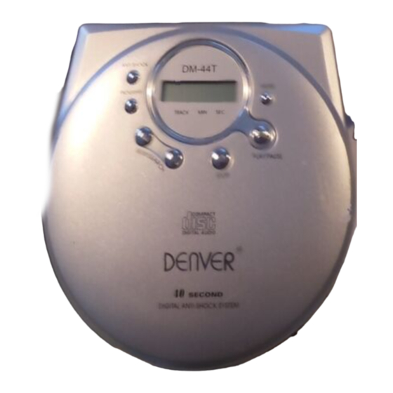 Denver DM-44TE Bedienungsanleitung
