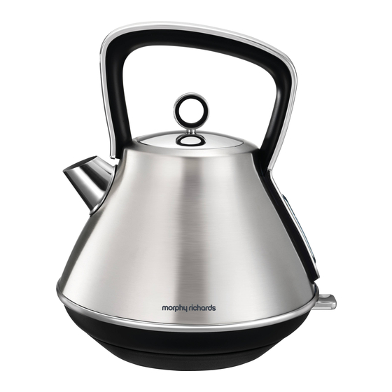 Morphy Richards Evoke Bedienungsanleitung