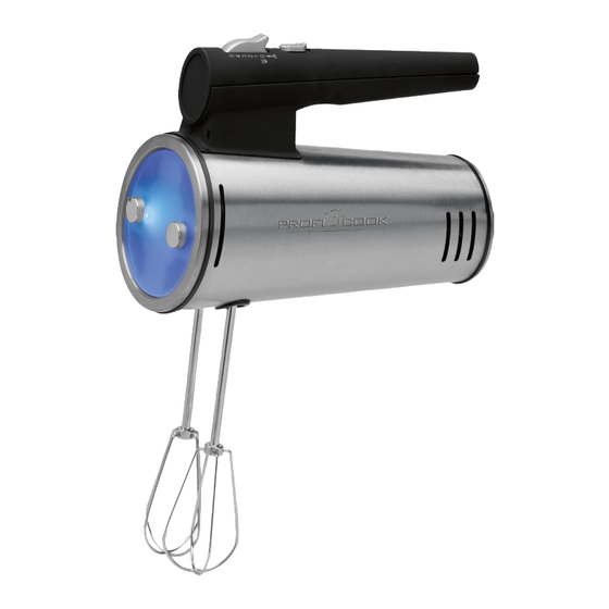 Proficook PC-HM 1026 Bedienungsanleitung