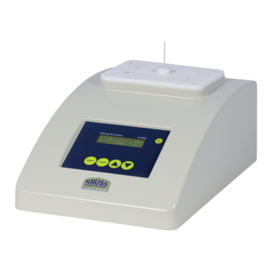kruss M5000 Betriebsanleitung