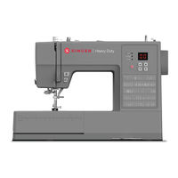 Singer HD 6605C Bedienungsanleitung