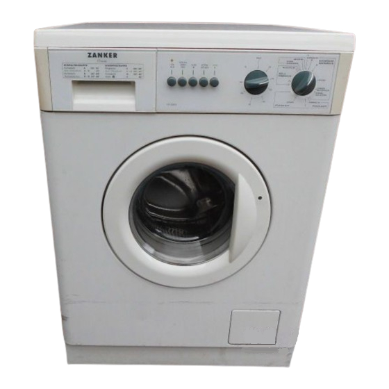 ZANKER CF2065 Gebrauchsanweisung
