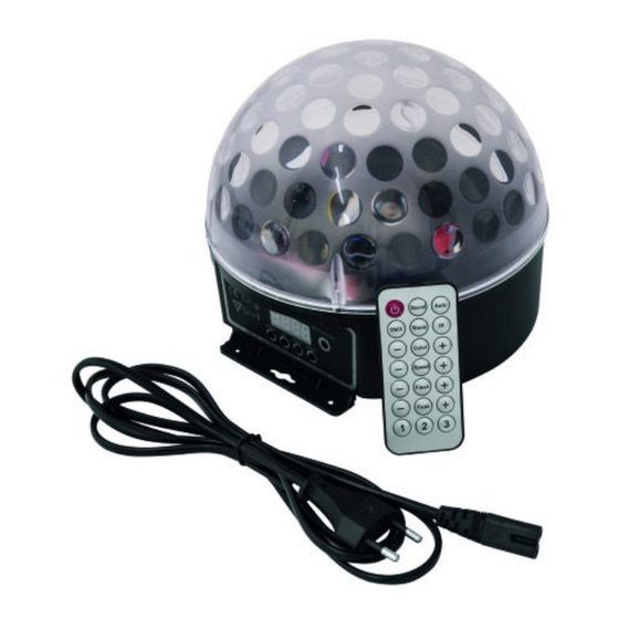 EuroLite LED BC-7 Beam Effect with Dot Effect Bedienungsanleitung