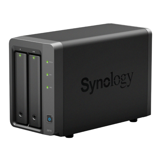 Synology DS715 Handbücher