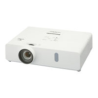 Panasonic PT-VX430 Bedienungsanleitung