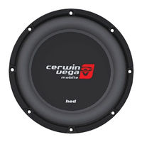 Cerwin-Vega HED-4.0 Bedienungsanleitung