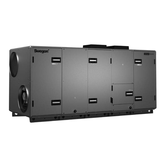 Swegon GOLD RX/HC series Installations- Und Wartungsanleitung