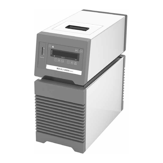 IKA RC 2 GREEN basic Betriebsanleitung