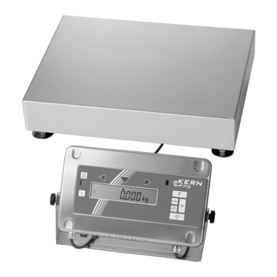 KERN FIS-BA-d-0512 Betriebsanleitung