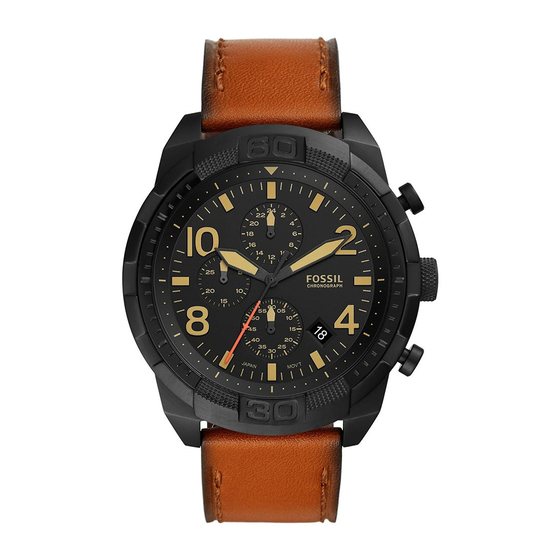 Fossil VX43 Bedienungsanleitung
