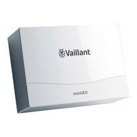 Vaillant miniVED VED H 6/3 Betriebsanleitung