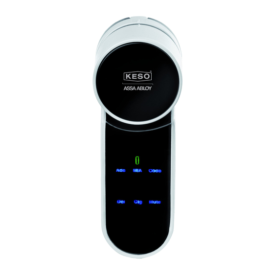 Assa Abloy KESO ENTR Kurzanleitung