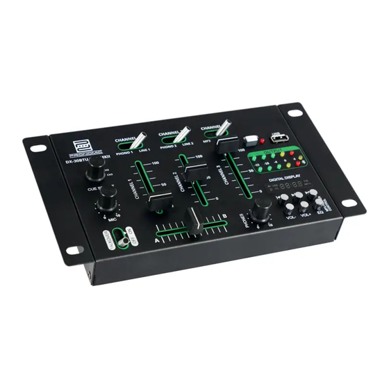 Pronomic DX-30BTU Bedienungsanleitung