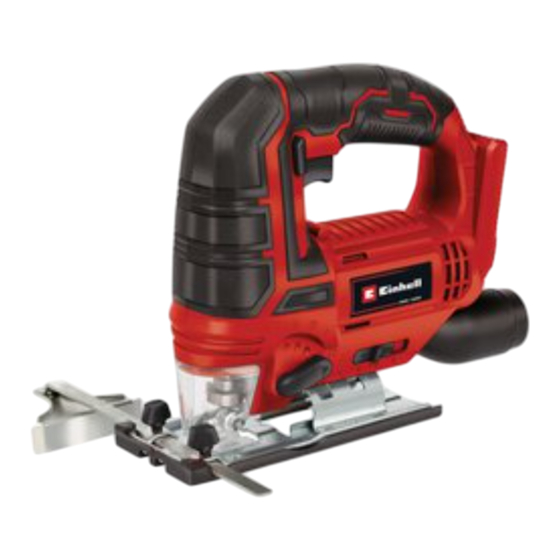 EINHELL TC-JS 18/2700 Li Originalbetriebsanleitung