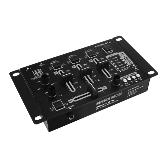Pronomic DX-30BTU Handbuch