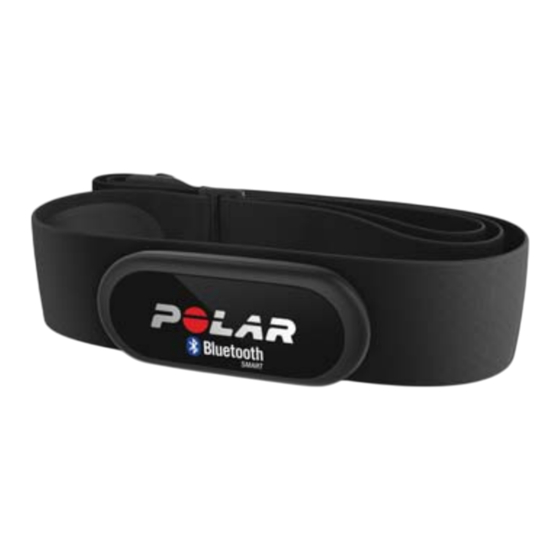 Polar H6 Model X9 Gebrauchsanleitung