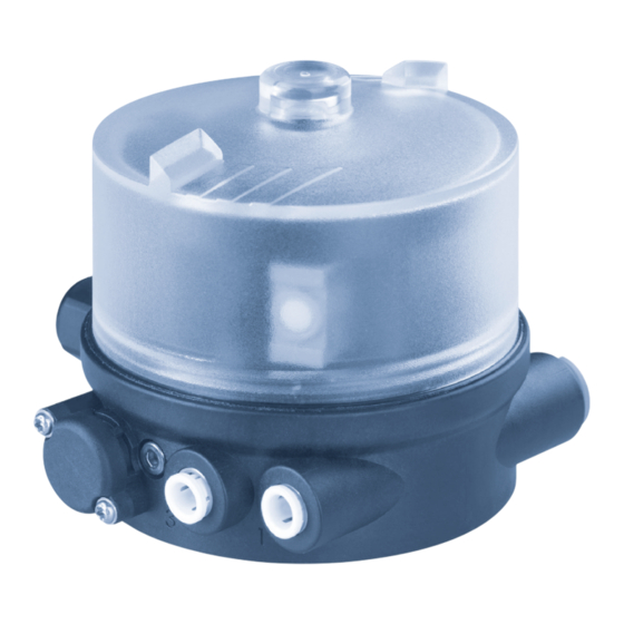 bürkert 8690 Bedienungsanleitung