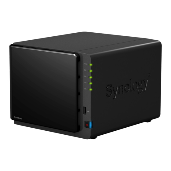 Synology DS415play Handbücher