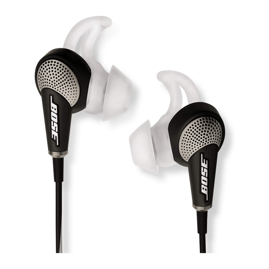 Bose QuietComfort 20 Bedienungsanleitung