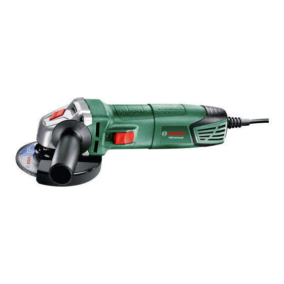 Bosch PWS 680-115 Originalbetriebsanleitung