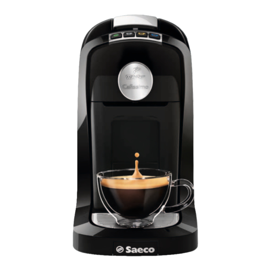 Saeco Cafissimo TUTTOCAFFÈ HD8602 Bedienungsanleitung