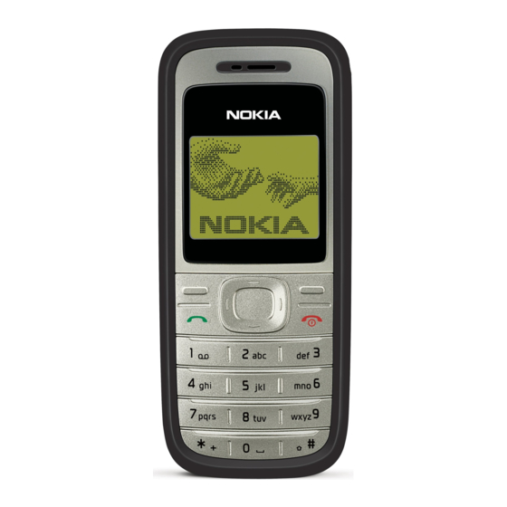 Nokia 1200 Bedienungsanleitung