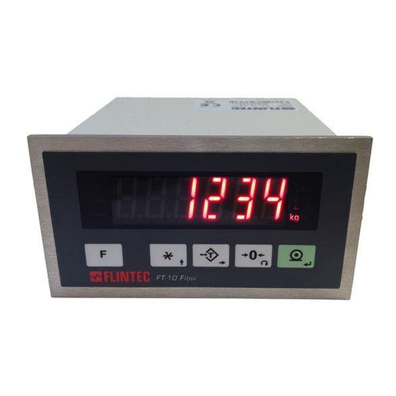 Flintec FT-10Flow Handbuch