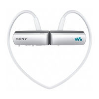 Sony Walkman NWZ-W253 Bedienungshandbuch