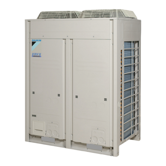 Daikin VRV III Installationsanleitung