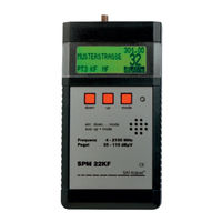 SAT-Kabel SPM 22 KF Bedienungsanleitung