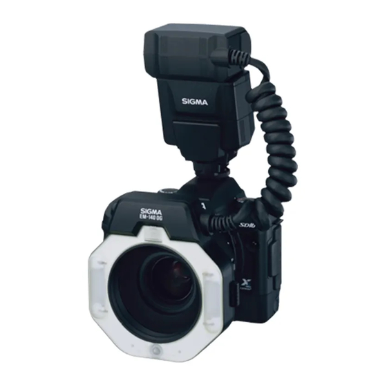 Sigma EM-140DG Bedienungsanleitung