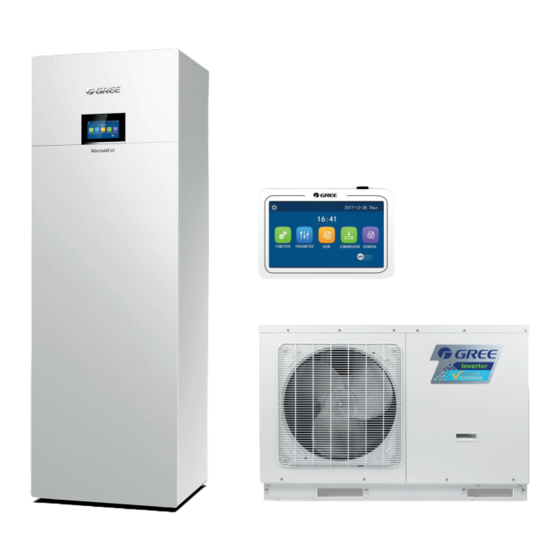 Gree KRONE Versati III GRS-CQ04 R32-IT/O Installations- Und Bedienungsanleitung