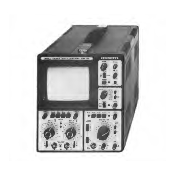 Hameg HM 705 Handbuch