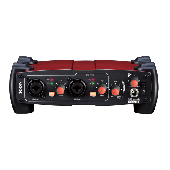 ICON Utrack ProDrive III Bedienungsanleitung